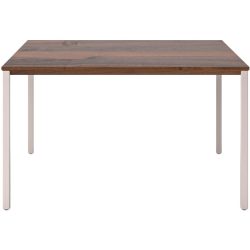 Beistelltisch Barillo Braun Holz 60 cm - Material: Nussbaum - Beistelltisch