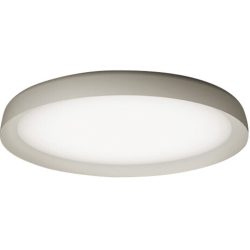 URBAN Deckenlampe EG Aluminium grau 56cm - LED - Lichtfarbe: Warmweiss - Deckenlampe- LED Energiesparlampe