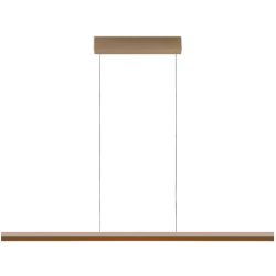 Bopp Pendellampe Smart Beige Aluminium 120 cm Höhenverstellbar (manuell) - Farbe: sand - LED - Lichtfarbe: Extra warmweiss - Tageslichtweiss -