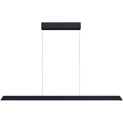 Bopp Pendellampe Now 2.0 Blau Aluminium 120 cm Höhenverstellbar (manuell) - Farbe: Dunkelblau - LED - Lichtfarbe: Extra warmweiss - Tageslichtweiss -