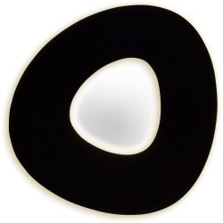 Bopp Deckenlampe Drill Schwarz Aluminium 70 cm 3.5 cm - LED - Lichtfarbe: Extra warmweiss - Deckenlampe- LED Energiesparlampe