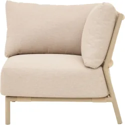 Sessel Seil/Stahl beige - 272