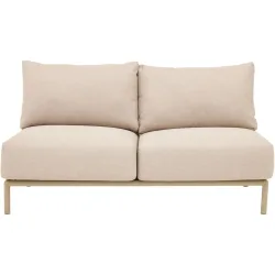 Lounge Seil/Stahl beige - 50