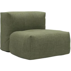 SACKit Loungeelement SoftSofa Olefin olive B 70 T 80 cm - Loungeelement