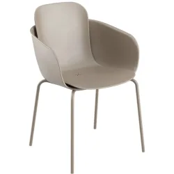 SACKit Gartensessel Patio taupe Polypropylen, Recycelter Kunststoff mit zugesetztem UV-Stabilisator T 58 cm - Gartensessel - Wetterfeste Gartenmöbel &