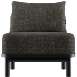 SACKit Loungeelement Kirra schwarz Olefin B 77.5 T 70 H 68 cm - Loungeelement