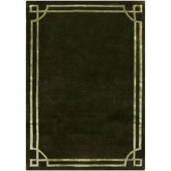 Teppich Klyt Grün Viskose/Wolle 200 cm 290 cm - Material: Mischgewebe - Teppich