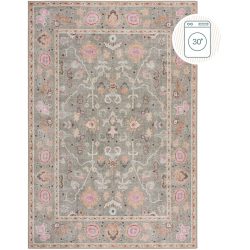 Teppich Dyvra Rosa Polyester 190 cm 290 cm - Teppich