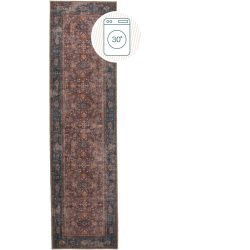 Teppich Vyku Rot Polyester 60 cm 230 cm - Farbe: natur - Teppich