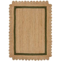 Teppich Miqta Beige Jute 200 cm 290 cm - Farbe: natur - Teppich