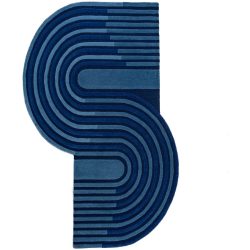 Teppich Prixu Blau Wolle 150 cm 240 cm - Teppich