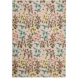 Teppich Neqta Rosa Wolle 160 cm 230 cm - Farbe: natur - Teppich