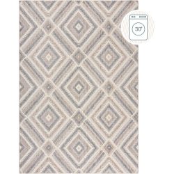 Teppich Tenga Beige 155 cm 230 cm - Farbe: natur - Material: Mischgewebe - Teppich