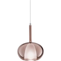 Giberti Luce Pendellampe Carina Lila Glas 22 cm 33.5 cm - Farbe: amethyst - Pendellampe