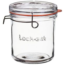 BORMIOLI LUIGI Einmachglas Lock Eat Transparent Glas 12 cm 13.7 cm 0.75 l - Einmachglas
