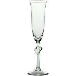 Champagnergläser-Set L'Amour Transparent Glas 24.2 cm 6.7 cm - Champagnergläser-Set