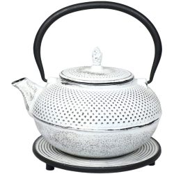 Teekanne Therese Weiss Eisen 1.5 l - Material: Gusseisen - Teekanne
