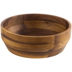 APS Schale Acacia Braun Holz 25 cm 8.5 cm - Farbe: natur - Material: Akazie - Schale