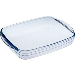 Auflaufform Ôcuisine Transparent Glas 23 cm 4 cm - Auflaufform