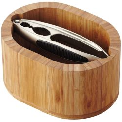 POINT-VIRGULE Nussknacker Bamboo Braun Bambus 8.5 cm - Nussknacker