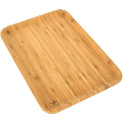 POINT-VIRGULE Tablett Bamboo Braun Bambus 24 cm 35 cm - Tablett