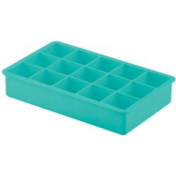 POINT-VIRGULE Eiswürfelform Cocktail Blau Kunststoff 11.5 cm 18.5 cm - Material: Silikon - Eiswürfelform