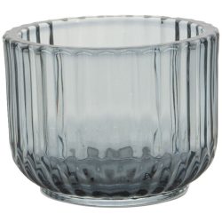 POINT-VIRGULE Windlicht Lamazère Blau Glas 10.5 cm 7.7 cm - Windlicht