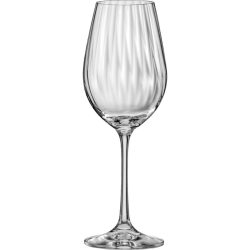 Fine2Dine Weinglas Optic Transparent Glas 22.3 cm 8.4 cm - Weinglas