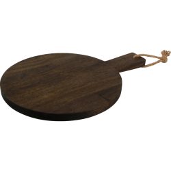 Servierbrett Ancient Braun Holz 28 cm 38 cm - Material: Mangoholz - Servierbrett