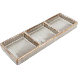 Fine2Dine Apéroschale Ceres Grey Grau Porzellan - Apéroschale