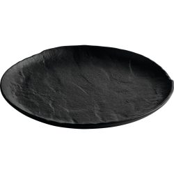 Chic Teller flach Livelli Black Schwarz Porzellan 21 cm - Teller flach