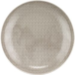 BAUSCHER Teller tief Scope Grau Porzellan 24 cm - Teller tief
