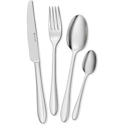 Besteck-Set 24-tlg. Belmore Silber Edelstahl Rostfrei 18/10 - Material: 18/10 Edelstahl - Besteck-Set 24-tlg.