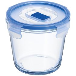 Luminarc Vorratsdose Pure Box Active Blau/Transparent Kunststoff 12.5 cm 12.5 cm 0.84 l - Farbe: transparent/blau - Material: Polypropylen/Glas -