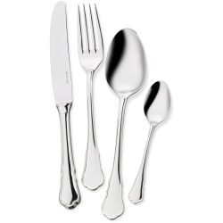 Berndorf Besteck-Set 24-tlg. Royal Chippendale Silber Edelstahl Rostfrei 18/10 - Material: 18/10 Edelstahl - Besteck-Set 24-tlg.