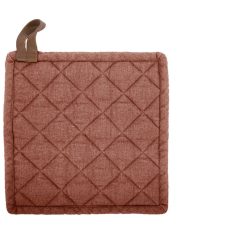 Topflappen Myrna Rot Baumwolle 20 cm - Topflappen