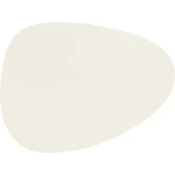 ZICZAC Tischset Togo Weiss Kunstleder 43 x 32 cm - Tischset