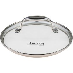 Berndorf Deckel Cellresist Ceramic Transparent Edelstahl/Glas 18 cm - Deckel