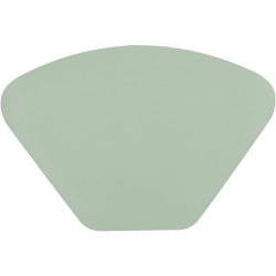 ZICZAC Tischset Togo Wedge Grün Kunstleder 32 x 48 cm - Tischset