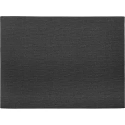 ZICZAC Tischset Triton Schwarz Kunstleder 33 x 45 cm - Tischset