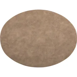 ZICZAC Tischset Troja Braun Kunstleder 33 x 45 cm - Tischset