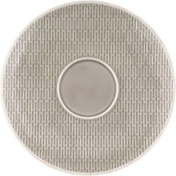 BAUSCHER Untertasse Scope Grau Porzellan 1.9 cm - Untertasse