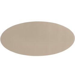 ZICZAC Tischset Togo Braun Kunstleder 33 x 70 cm - Tischset