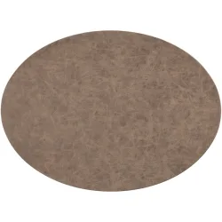 ZICZAC Tischset Truman Braun Kunstleder 33 x 45 cm - Tischset