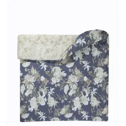KAS Duvet Aya Mehrfarbig Baumwolle 200 cm - Farbe: bunt - Duvet