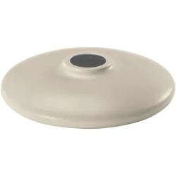 Lampenschirm Sira Beige Metall 25 cm 4.5 cm - Farbe: sand - Lampenschirm