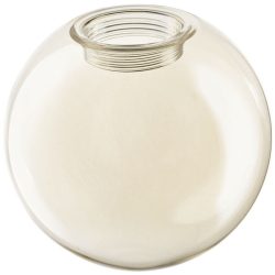 Lampenschirm Amelia Braun Glas 15 cm - Farbe: cognac - Lampenschirm