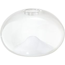Lampenschirm Isa Transparent Glas 33 cm 20 cm - Lampenschirm