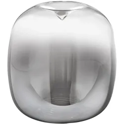 Lampenschirm Livia Grau Glas 24 cm 24 cm - Lampenschirm