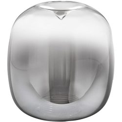 Lampenschirm Livia Grau Glas 24 cm 24 cm - Lampenschirm